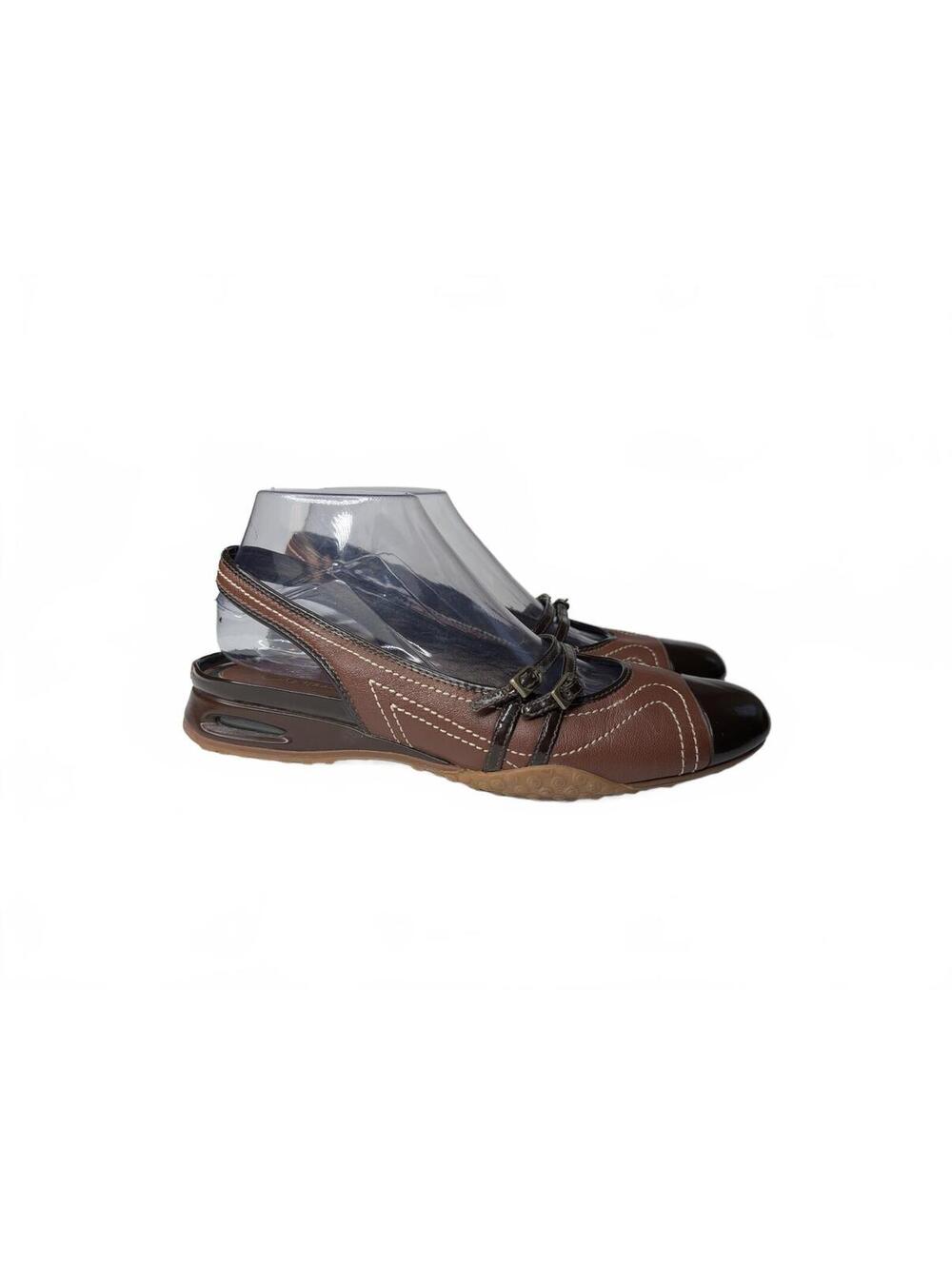 Cole Haan Women's Brown Leather Slingback Sandals Size 9
